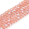 Electroplate Glass Beads Strands LS-EGLA-A044-T4mm-L21-1