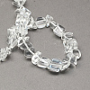 Natural Quartz Crystal Beads Strands X-G-R192-B15-2