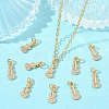 SHEGRACE Brass Clear Cubic Zirconia Pendants XGRQ3K654-523G-5