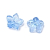 Dyed & Heated Glass Bead Caps GLAA-Z019-02N-2