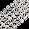 Natural Quartz Crystal Beads Strands G-G453-G03-7x12mm-2