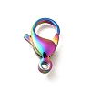 316 Stainless Steel Lobster Claw Clasps STAS-D288-09RC-1