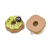 Opaque Resin Pendants FIND-Z104-02P-3