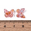Picasso Transparent Glass Beads SEED-N012-06-4