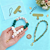 4Pcs Silicone & Wood & Plastic Cell Phone Lanyard Tether HJEW-GA00088-3