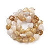 Natural Topaz Jade Beads Strands G-B022-33C-3