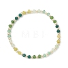 Dyed Natural Malaysia Jade & Synthetic Hematite Beaded Stretch Bracelets for Women BJEW-JB13069-03-2