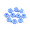 Opaque Solid Color Glass Beads GLAA-N007-6x3mm-A05-1