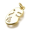 Brass Pendants KK-Z093-09G-2