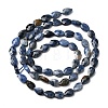 Natural Dumortierite Beads Strands G-B159-A04-3