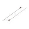 304 Stainless Steel Head Pins STAS-T065-25mm-20P-2