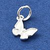 925 Sterling Silver Butterfly Charms STER-M119-14S-2