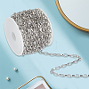 5M 304 Stainless Steel Paperclip Chains CHS-BM0001-09-7