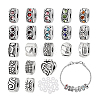 Alloy European Style Clasps PDLC-PH0001-01-7