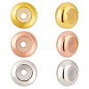 6Pcs 3 Colors 925 Sterling Silver Beads STER-PH0002-03-1