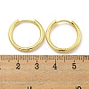 Brass Hoop Earrings EJEW-L211-08F-G-3