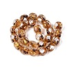 Handmade Gold & Silver Foil Glass Beads FOIL-Q003-01I-2