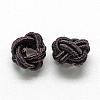 Handmade Braided Nylon Thread Rings NWIR-Q007-39-2