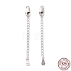 925 Sterling Silver Chain Extenders STER-D036-31AS-1