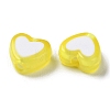 Heart Acrylic Beads TACR-S117-04C-2