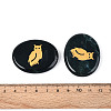 Natural Indian Agate Cabochons G-T143-28B-3