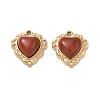 Natural Red Jasper Pendants STAS-P453-12G-01-1