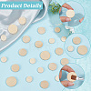 210Pcs 3 Styles Wooden Beads WOOD-PA0001-52-6