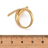 Irregular Brass Cuff Open Rings for Women KK-CBA8D1E-02C-G-3