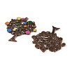 Alloy Enamel Big Pendants AL-CBA75EE-02R-2
