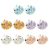 15Pcs 5 Colors Handmade Porcelain Beads PORC-CJ0001-57-8