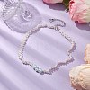 Shell Pearl Bead Beaded Necklaces NJEW-JN04946-2