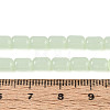 Imitation Jade Glass Beads Strands GLAA-T028-14J-03-4