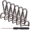 6Pcs Zinc Alloy Swivel Clasps FIND-SP0005-67B-1