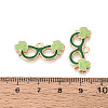 Saint Patrick's Day Alloy Enamel Pendants ENAM-T024-44A-G-3