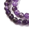 Natural Amethyst Beads Strands G-F770-C07-02AB-4