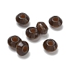 Opaque Resin European Saucer Beads RESI-F073-11A-1