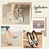 AHADEMAKER 2Pcs Detachable Flower Shoe Decoration AJEW-GA0004-28-7