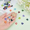 44Pcs 11 Colors 201 Stainless Steel Enamel Charms STAS-DC0003-84-2
