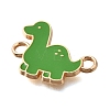 Alloy Enamel Connector Charms FIND-E049-05B-G-2