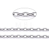 Tarnish Resistant 304 Stainless Steel Cable Chains CHS-F011-13A-P-1