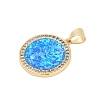 Brass Micro Pave Cubic Zirconia Pendants KK-I723-39G-2