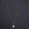 201 Stainless Steel Pendants Necklaces NJEW-S105-JN692-45-2-2