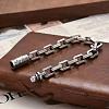 Brass Rectangle Link Chain Bracelets for Men FS-WG04BA2-03-3