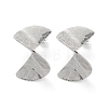 Non-Tarnish 304 Stainless Steel Stud Earrings EJEW-K281-14P-2