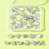 33Pcs 11 Styles CCB Plastic Large Hole Beads CCB-FS0001-12-9