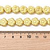 Electroplate Glass Beads Strands EGLA-F166-10G-4