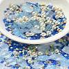 Ocean Theme Diy Painted Glass Beads DIY-YW0008-82F-1