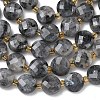 Natural Larvikite Beads Strands G-K389-B85-01-4