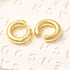 Rack Plating Brass Ring Cuff Earrings for Women X1-EJEW-H135-01G-02-5