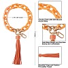 Chain Link Wristlet Keychain HJEW-SW00013-04-2